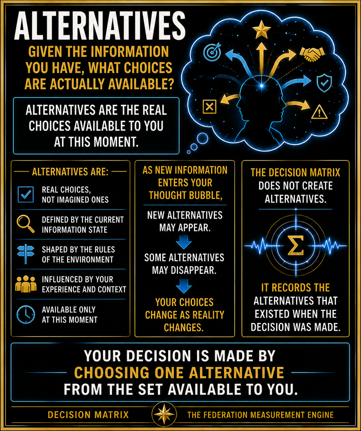 Alternatives
