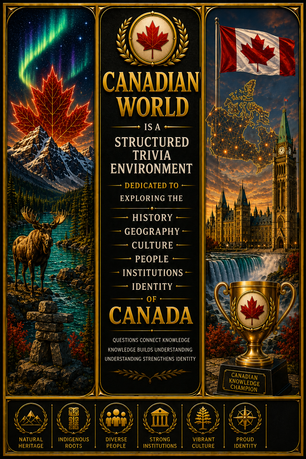 Canadian World Structured Trivia Environment