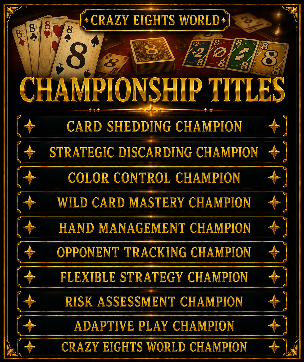 Go Fish World Championship Titles