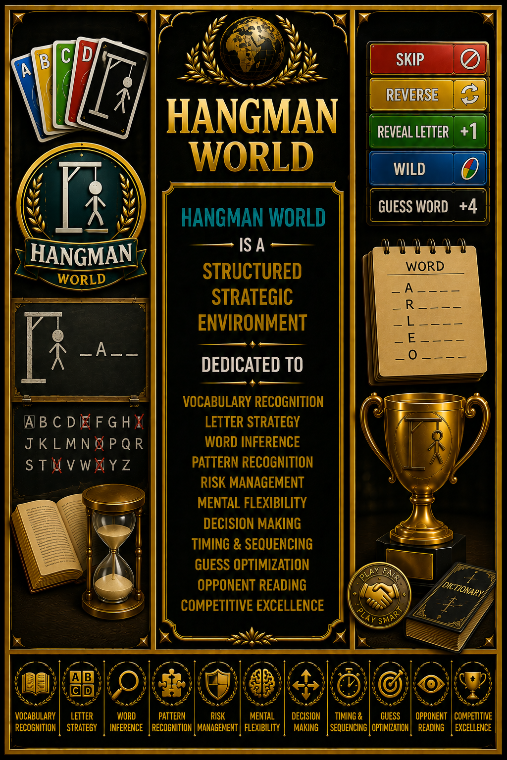 Hangman World Structured Trivia Environment