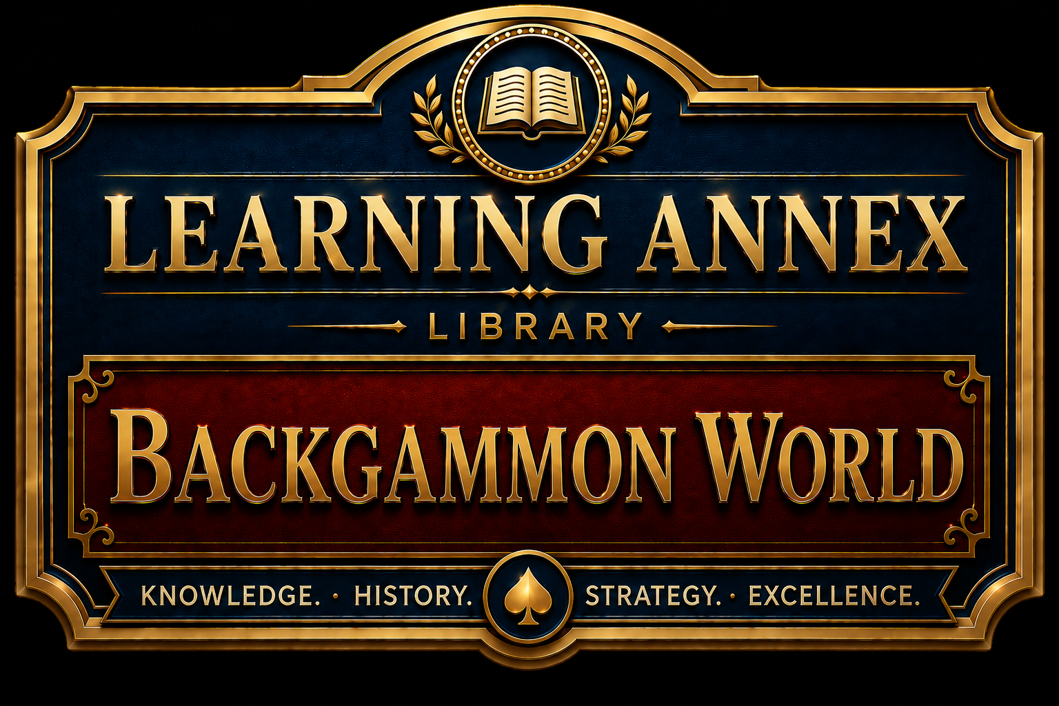 Backgammon World Learning Annex Library