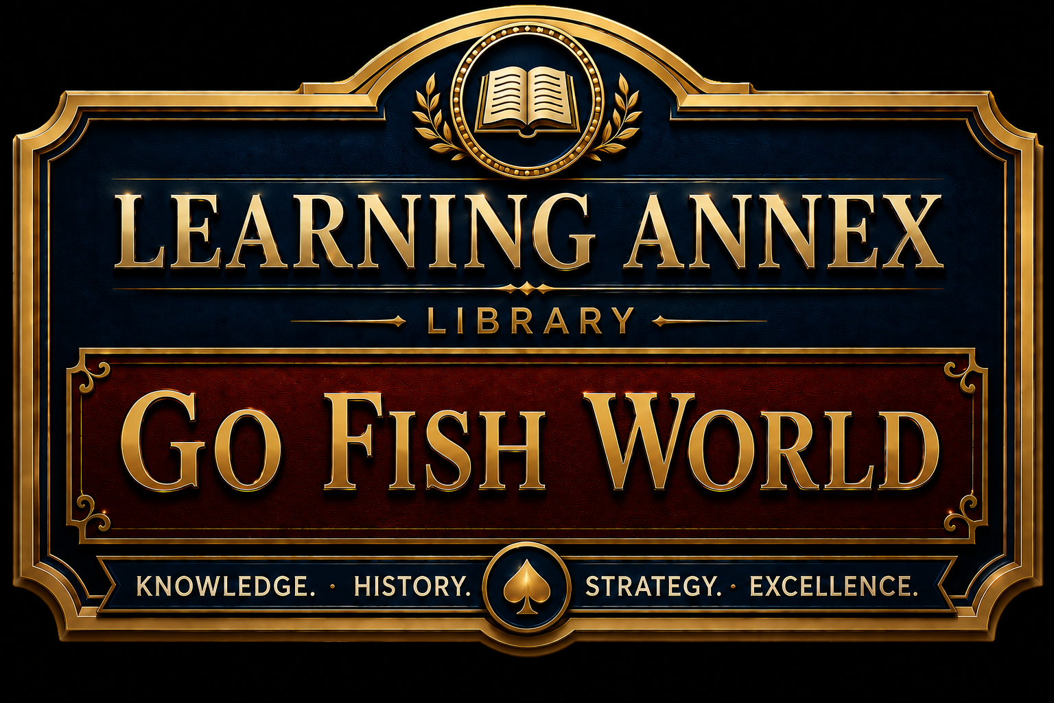 Go Fish World Learning Annex Library