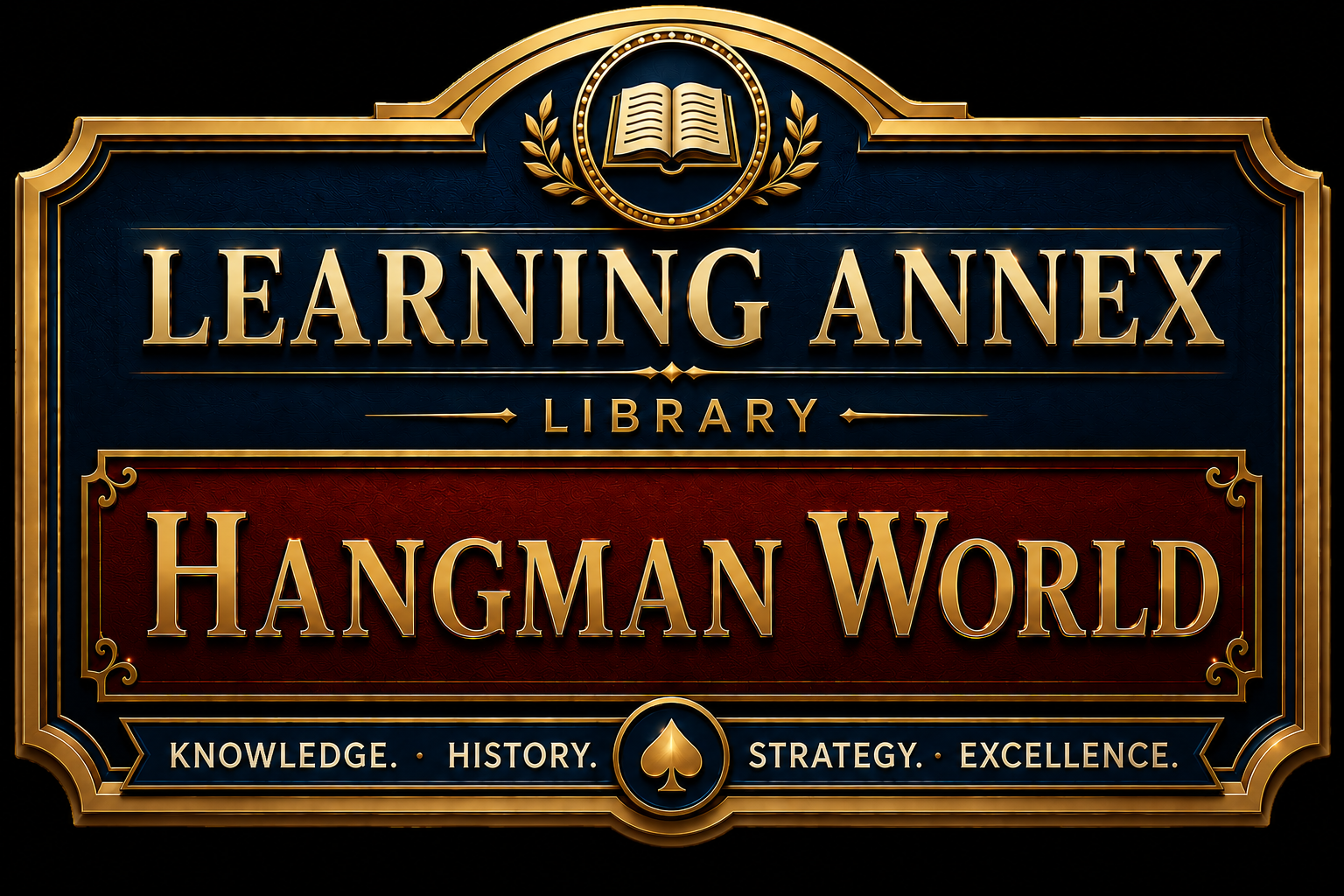 Hangman World Learning Annex Library
