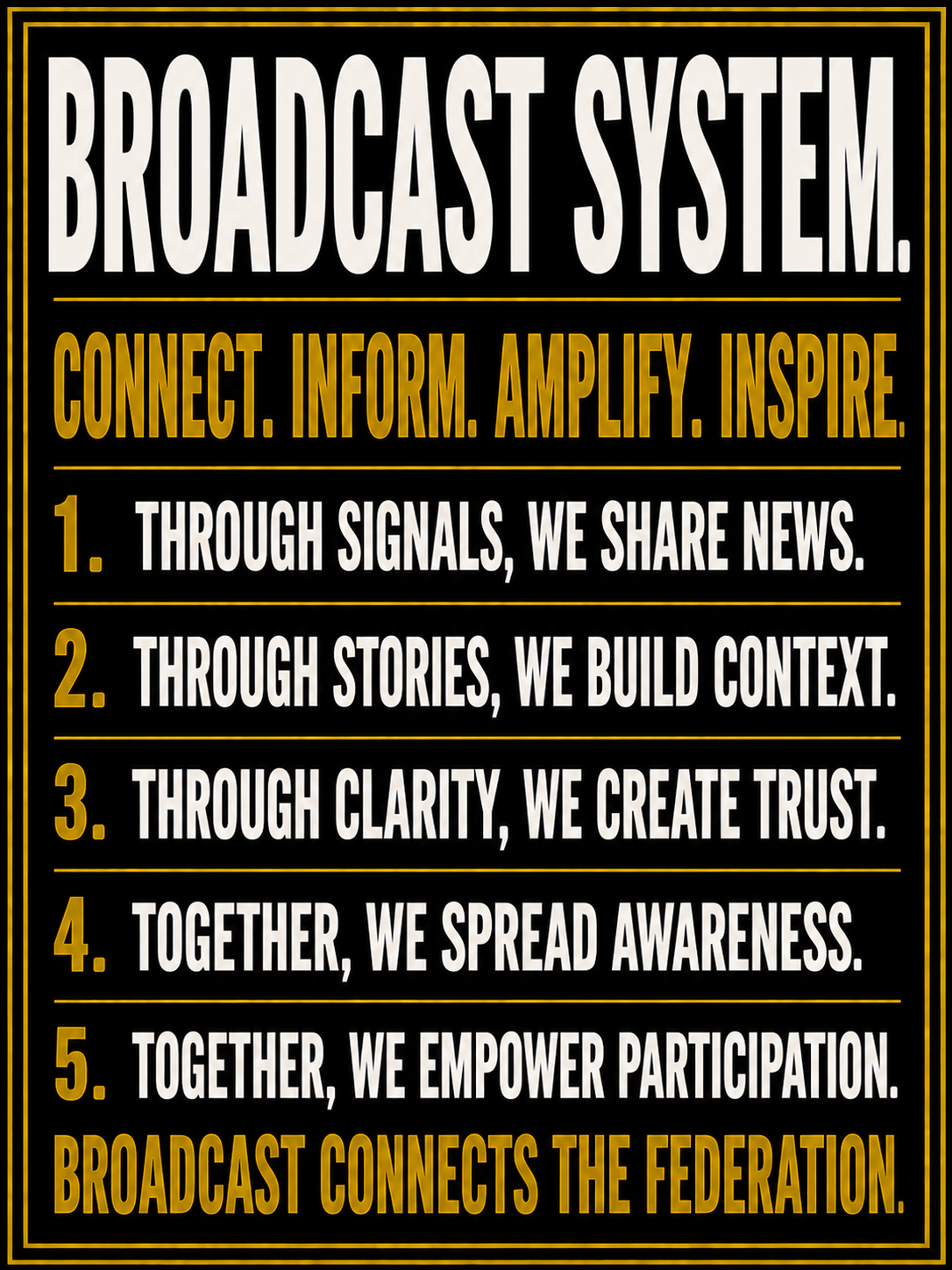 Explore Broadcast System