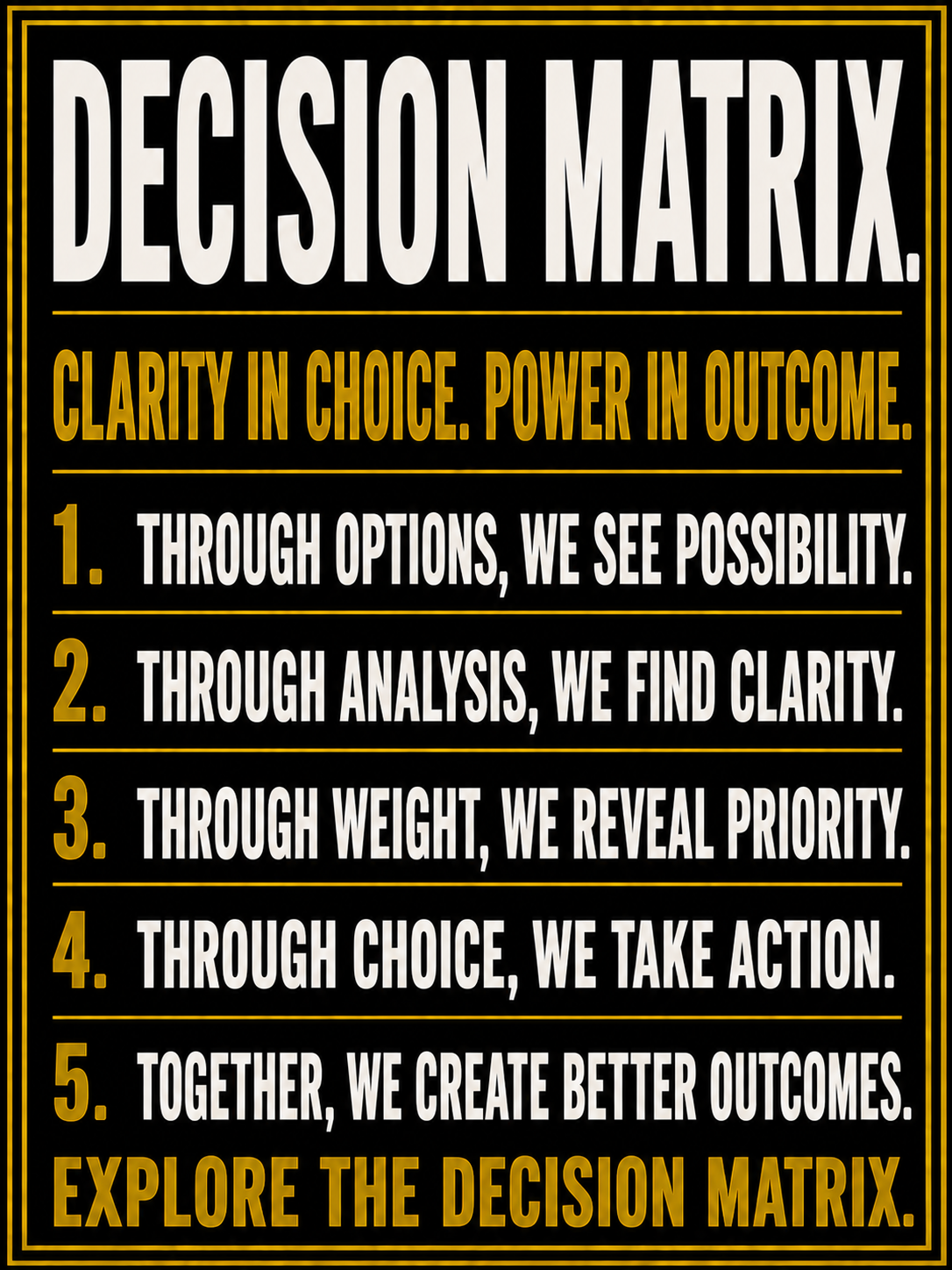 Explore Decision System