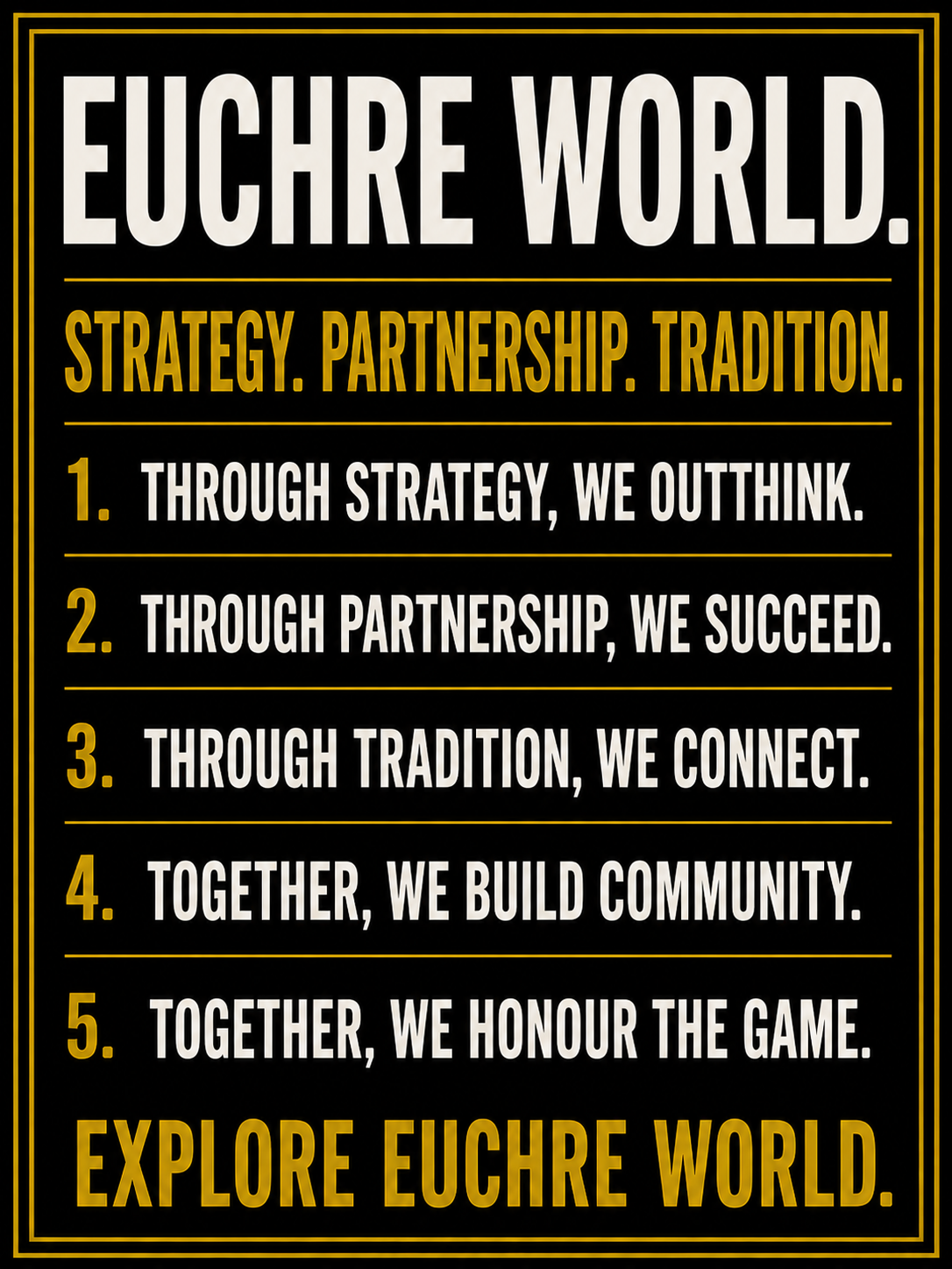 Explore Euchre World