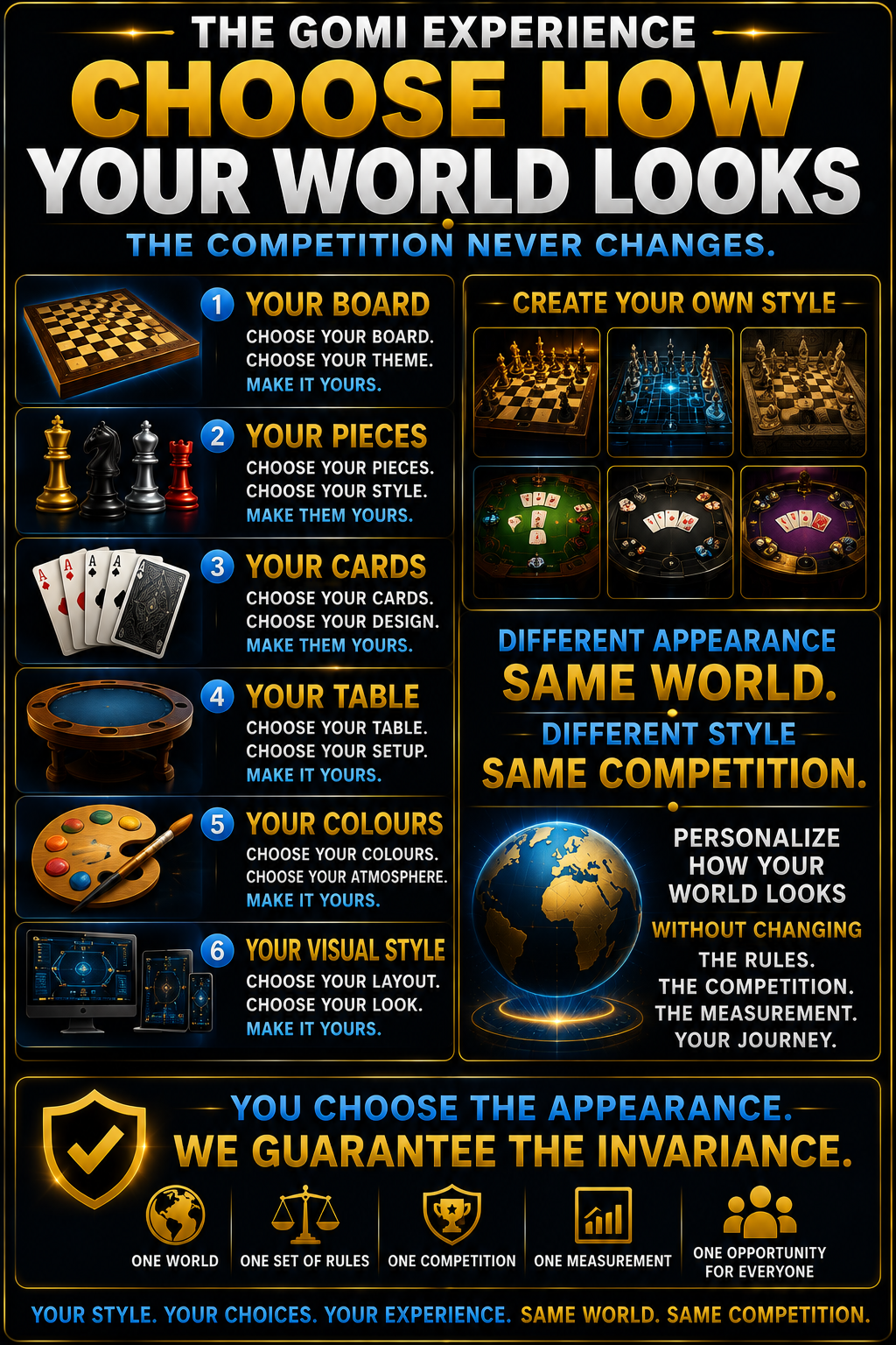 Choose How Your World Appears