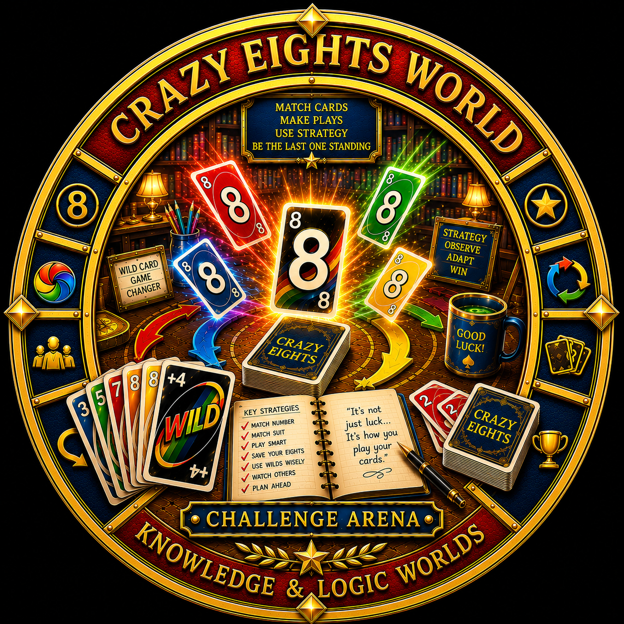 Crazy 8s World